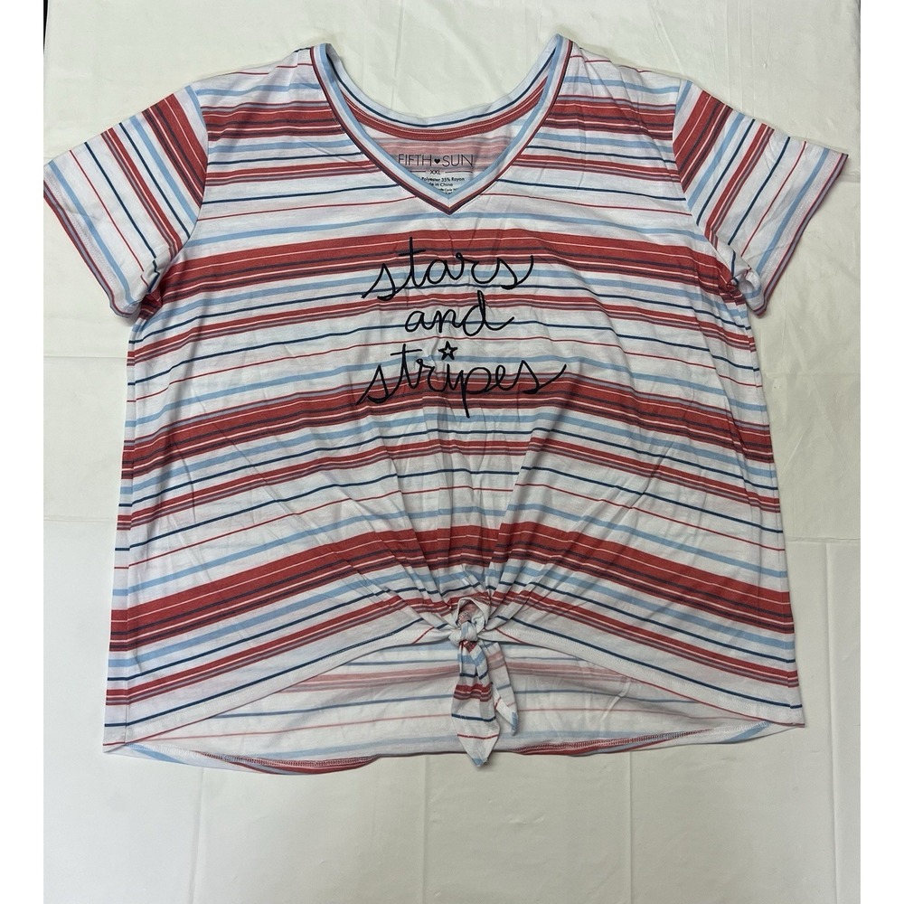 Fith Sun Patriotic T-shirt Women's Size XXL